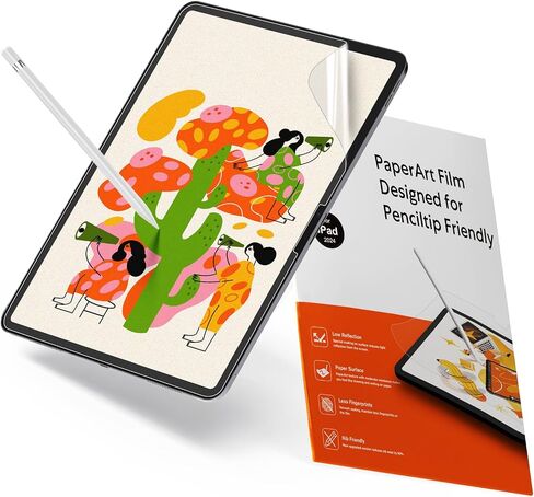 KCT 2 Pack Paperfeel Screen Protector for iPad A16 11th/10th & iPad Air 11 | M4/M3/M2, Draw and Write as Real Paper, Anti Glare, Matte Film, Compatible with Apple Pencil, Touch Sensitivity in Saudi Arabia