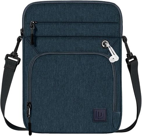 Dadanism 9-11 Inch Tablet Sleeve Bag with Shoulder Strap, Black | Fits iPad A16 11", iPad Air M4 Pro M5 11", iPad 10th Gen 10.9", iPad 9/8/7th 10.2", Galaxy Tab A11+ 11", reMarkable 2 10.3" in Saudi Arabia