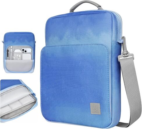 Dadanism 9-11 Inch Tablet Sleeve Bag Carrying Case with Shoulder Strap | Fits iPad (A16) 11", iPad 10th Gen 10.9", iPad Air M4/Pro M5 11", iPad 9/8/7th 10.2", Galaxy Tab A11+ Plus 11", Cloudy Pink in Saudi Arabia