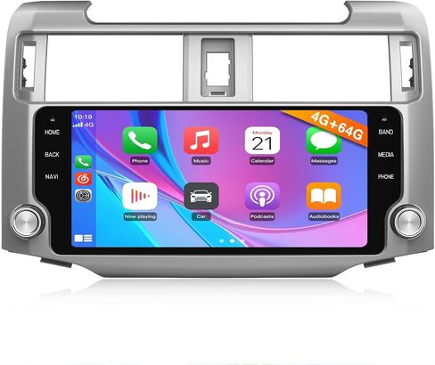 راديو سيارة Junsun لسيارة Toyota 4Runner 2010-2019 8Core 64GB مع CarPlay in Kuwait
