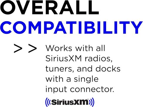SiriusXM NGVA3 Magnetic Antenna Mount for Your Vehicle, Black in Kuwait