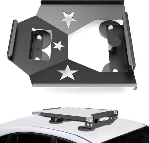 Starlink Mini Roof Mount, Starlink Magnetic Magnet Mounting Kit/Accessories | Quick-Release, Compact and Portable, Four-Sided/Rubber Protection, Suitable for RV, Van, Boat, Yacht, Truck in Saudi Arabia
