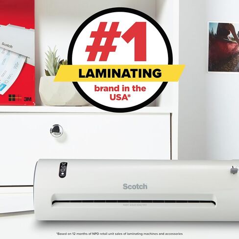 Scotch Thermal Laminating Pouches, 200 Count, Clear, 3 mil. in Kuwait