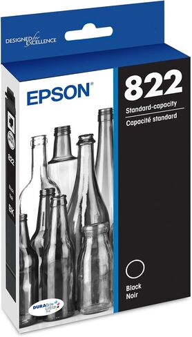 Epson 822 Genuine Ink Standard Capacity Color Cartridge 4-Pack T822520 in Kuwait