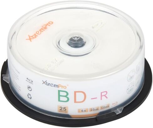 Bd-R 6 X 25GB 135min Blu-Ray Blank Discs in Spindle (25PCS11051) in Saudi Arabia