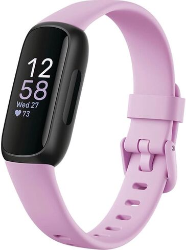 Google Fitbit Inspire 3 - Midnight Zen/Black - Small and Large Bands | Stress management, sleep tracking, 24/7 heart rate, 3-month Google Health Premium membership included, small and large bands in Kuwait