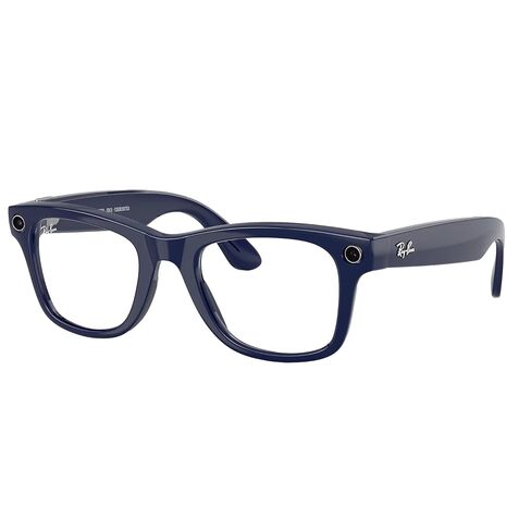 Meta Ray-Ban (Gen 2) Wayfarer Smart AI Glasses, Matte Black, Clear Lenses in Saudi Arabia