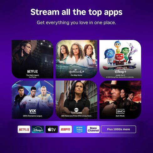 Roku Ultra, Ultimate Streaming Player - 4K Streaming Device for TV | HDR10+, Dolby Vision & Atmos - Bluetooth & Wi-Fi 6 - Rechargeable Voice Remote Pro with Backlit Buttons - Free & Live TV in Kuwait