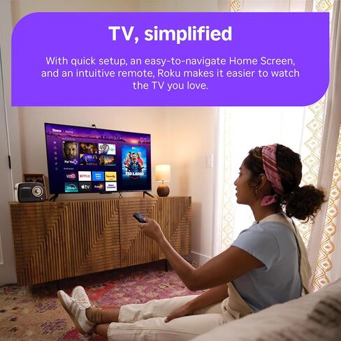 Roku Ultra, Ultimate Streaming Player - 4K Streaming Device for TV | HDR10+, Dolby Vision & Atmos - Bluetooth & Wi-Fi 6 - Rechargeable Voice Remote Pro with Backlit Buttons - Free & Live TV in Kuwait
