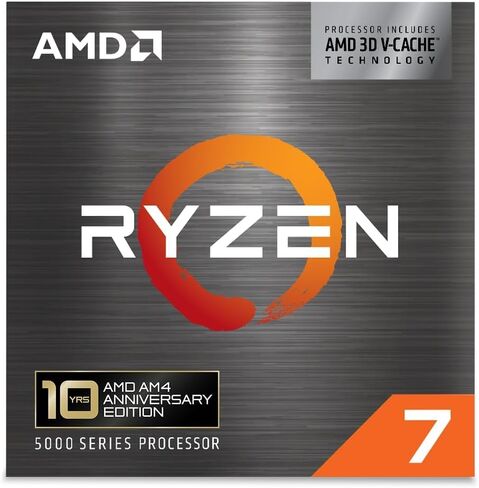 معالج AMD Ryzen 7 5800X3D ثماني النواة و16 خيطًا مكتبيًا مع تقنية AMD 3D V-Cache in Kuwait