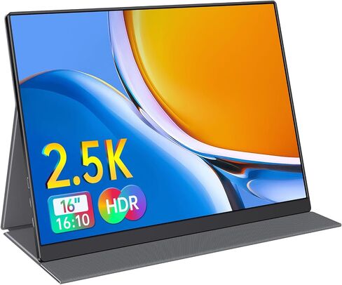 Anyuse 15.6" FHD IPS USB-C HDMI Portable Monitor | 1080P 60Hz FHD, IPS, Ultra-Slim ,USB-C/HDMI, Second External Monitor, for PC/Mac/Phone/PS/Xbox/Switch in Saudi Arabia