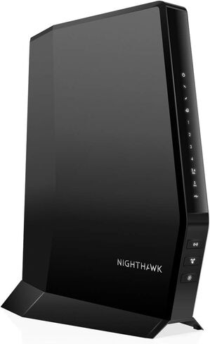 مجموعة راوتر مودم NETGEAR Nighthawk (CAX30) DOCSIS 3.1 كابل مودم وواي فاي 6 راوتر - AX2700 2.7 جيجابت في الثانية - متوافق مع Xfinity وSpectrum وCox والمزيد - إنترنت لاسلكي جيجابت in Kuwait