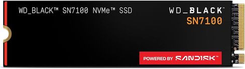 WD_Black SN7100 1 تيرابايت NVMe SSD - Gen4 PCIe، M.2 2280، سرعة قراءة تصل إلى 7250 ميجابايت/ثانية، سرعة كتابة تصل إلى 6900 ميجابايت/ثانية، الجيل التالي TLC 3D NAND، لأجهزة الكمبيوتر المحمولة وأجهزة الألعاب المحمولة - WDS100T4X0E in Kuwait