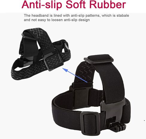 Adjustable Phone Chest Mount&Head Strap Kit,Quick-Release Harness for POV (Adjustable Phone Chest Mount & Head Strap Kit (1-Pack)) in Saudi Arabia