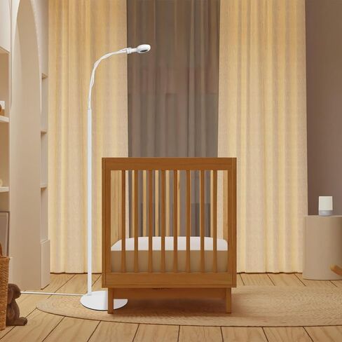 Didalo Floor Stand for Nanit Pro Baby Monitor, Gooseneck Swivel Holder Mount with Adjustable Height and Stable Base,Without Tools or Wall Damage(Camera not Included) in Saudi Arabia