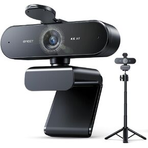 EMEET NOVA 4K Webcam for PC, Ultra 4K HD, PDAF Autofocus, Dual Omni Mics | 73° FOV, Auto Light Correction, USB-A, Privacy Cover, Ideal for High-End Business Meetings&Live Streaming in Saudi Arabia
