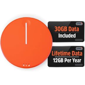 SIMO Solis Edge, 5G WiFi Hotspot with 1GB/Monthly + 30GB Global Data | Home, Enterprise and Travel WiFi - 140+ Countries Coverage, Auto-Switching 300+ Carriers, No SIM Required, No Contract Needed in Saudi Arabia