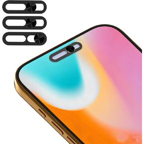 3 قطع من غطاء حماية الخصوصية للكاميرا الأمامية رفيع للغاية لهاتف iPhone in Kuwait