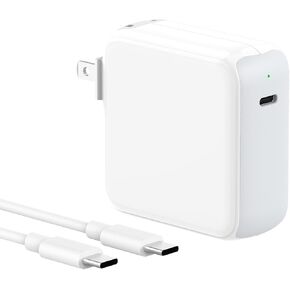 Charger for MacBook Air MacBook Pro 13 14 15 16 inch 2025 2024 2023 2022 2021 2020, M1 M2 M3 M4 Laptop 70W USB C Power Adapter, iPad, LED, 6.6FT USB-C Cable, Charging as Fast as Original Quality in Saudi Arabia