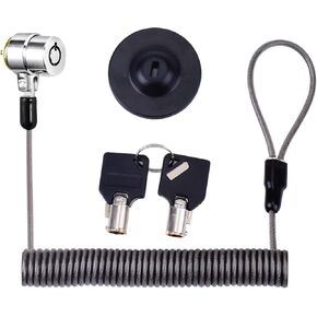 Laptop Cable Lock Hardware Security Cable Lock, Anti Theft Retractable Lock for Tablet Laptop All Other Notebooks and Tablets 2 Keys in Saudi Arabia
