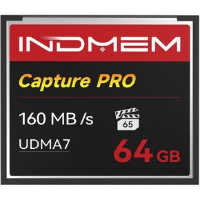 CF Card 64GB High Speed UDMA CF Memory Card Up to 160MB/s Camera Card | Designed for Photographers & Videographers,Support High-Speed Continuous Shooting or 4K Video Recording in Saudi Arabia