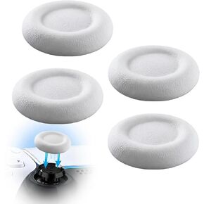 MatoSan Joystick Replacement Grip Caps for PS5/PS4/Xbox Series/8BitDo Controller, Anti-Slip Thumbstick Replacement Parts, Silicone Analog Stick Caps (4pcs) (4 x Black) in Saudi Arabia