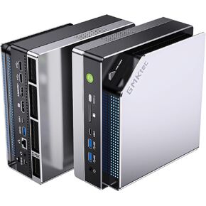 GMKtec EVO-X2 AI Mini PC Ryzen Al Max+ 395 Superchip 128GB LPDDR5X 2TB SSD | AI Supercomputer, AMD RADEON 8090S iGPU Gaming PC, 4K/8K HDMI 2.1, DP1.4, Dual USB4 Ports, SD Card Reader 4.0, WIFI7, BT5.4 in Saudi Arabia