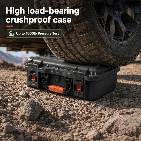Starlink Mini Case, Waterproof Hard Carrying Case for Star Link Mini Dish Accessories with Shoulder Strap,handheld design, Precision Cut Foam For Starlink Accessories, for Outdoor Travel RV Camping in Saudi Arabia