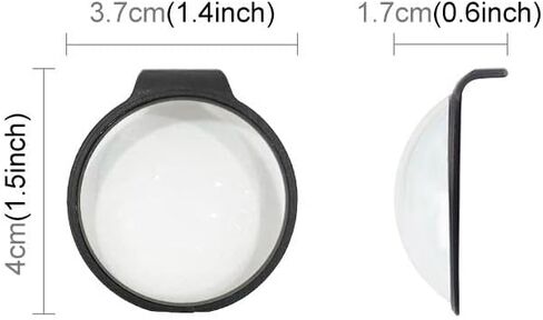 Premium Lens Cover for DJI Osmo 360, 10H Tempered Glass Lens Cap | Waterproof Dustproof Anti-scratch Lens Protector, 98% High Transmittance for Clearer Image Osmo 360 Camera Lens Guard in Saudi Arabia