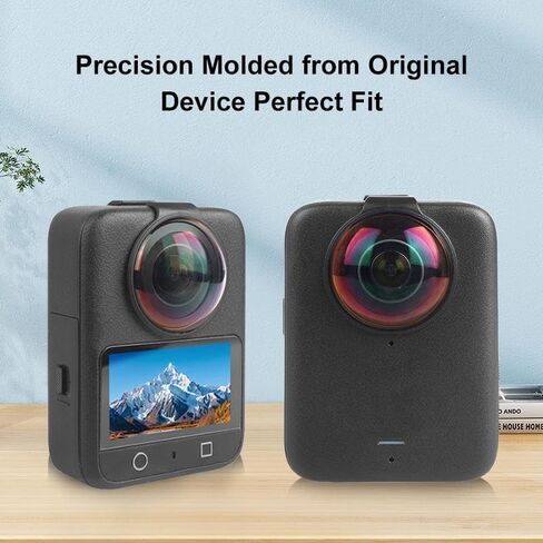 Premium Lens Cover for DJI Osmo 360, 10H Tempered Glass Lens Cap | Waterproof Dustproof Anti-scratch Lens Protector, 98% High Transmittance for Clearer Image Osmo 360 Camera Lens Guard in Saudi Arabia