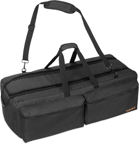 TORIBIO 28" Large Telescope Bag Case for Telescope Tube & Tripod | Soft Padded, Divider, Compatible with Gskyer ToyerBee Celestron Telescope, Shoulder Strap, Multi-pockets in Saudi Arabia
