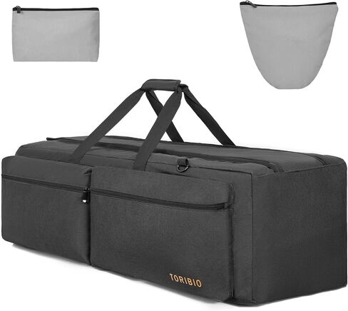 TORIBIO 40" Large Telescope Bag Case for Telescope Tube & Tripod | Soft Padded, Divider, Compatible with Gskyer ToyerBee Celestron Telescope, Shoulder Strap, Multi-pockets in Kuwait
