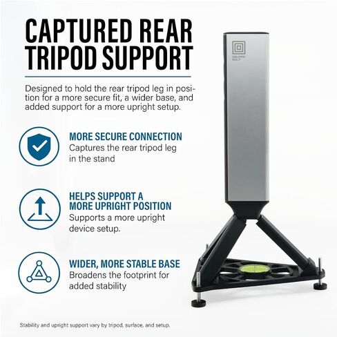 Level and Protect Bundle for Square Golf Omni Launch Monitor, Leveling Base for OEM Tripod Plus Shock Absorbing TPU Protective Case in Saudi Arabia