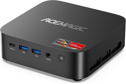 ACEMAGIC K1 Gaming Mini PC Ryzen 7 7730U 16GB 512GB SSD Windows 11 Pro | 8C/16T Multitasking,Home Office & Light Gaming, Quiet Cooling, Compact ,6×USB Ports, Wi-Fi 6, BT 5.2, Triple Screen Output in Saudi Arabia