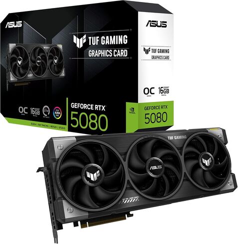 ASUS TUF Gaming GeForce RTX™ 5080 16GB GDDR7 OC Edition Graphics Card in Saudi Arabia