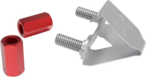 PATCHBOX/dev/Mount - Toolless Installation Cage Nut Alternative Device Mount Screws for Patch Panels, Computer Cabinets, Servers, and Network Racks - for 19" Rails, Supports 15kg - 50-Pack in Saudi Arabia