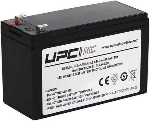 بطارية بديلة APCRBC154-UPC لجهاز APC UPS BE600M1 من UPC | بطارية بديلة متوافقة لـ APCRBC154، بطارية UPS احتياطية 600VA: BE600M1، BN650M1، BN675M1، BE670M1 in Kuwait
