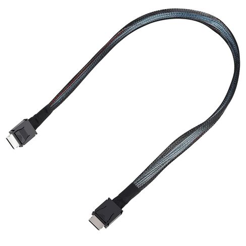 MCIO SFF-TA-1016 8i (74-Pin) Cable – PCIe Gen5 x8 (32GT/s per Lane) – 85Ω Shielded Twinax for Server & Storage in Saudi Arabia