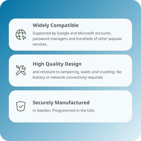 Yubico - Security Key C NFC - Basic Compatibility - Multi-Factor authentication (MFA) Security Key and passkey, Connect via USB-C or NFC, FIDO Certified in Kuwait