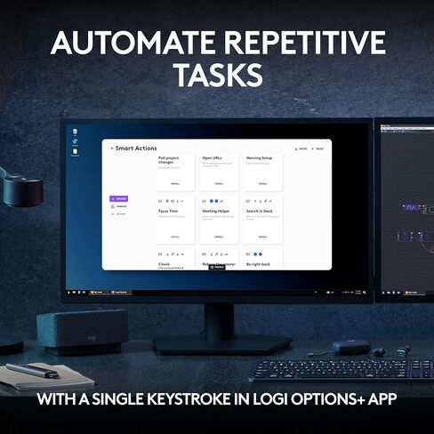 لوحة مفاتيح وماوس لاسلكية من لوجيتك MX Keys S Combo Performance - جرافيت | جهاز استقبال بلوتوث أو Logi Bolt USB متضمن، يتصل بما يصل إلى 3 أجهزة، مفاتيح ذكية بإضاءة خلفية، 8K DPI، تمرير سريع in Kuwait