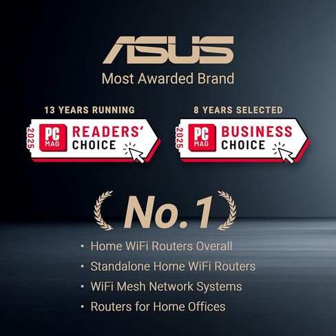 ASUS RP-AX58 AX3000 ثنائي النطاق WiFi 6 (802.11ax) موسع النطاق، موسع AiMesh لشبكة WiFi سلسة؛ يعمل مع أي جهاز توجيه واي فاي in Kuwait