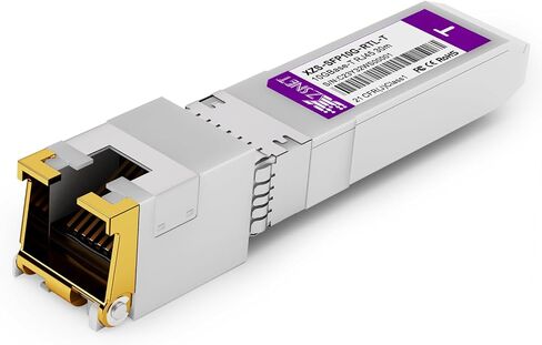 10GBASE-T SFP+ to RJ45 Transceiver, 1/2.5/5/10G Multi-Rate Copper SFP+ to Ethernet Module for Cisco SFP-10G-T-S, Ubiquiti UniFi UF-RJ45-10G, Mikrotik S+RJ10, Meraki, Netgear, D-Link and More, 1 Pack in Saudi Arabia