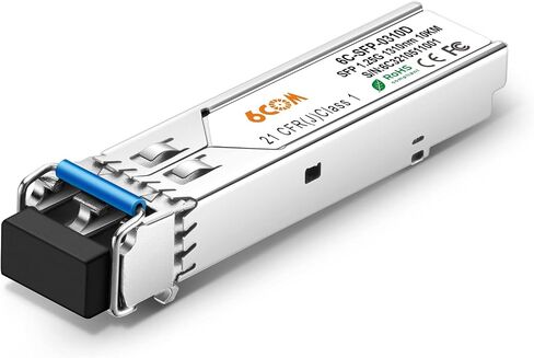 2Pack 10Gb SFP+ to RJ45 Ethernet Transceiver, 10Gbase-T Copper SFP Module | Compatible Cisco SFP-10G-T-S, Ubiquiti uacc-cm-rj45-mg, Netgear, Mikrotik s+rj10, TP-Link, CAT.6a/7, 30m/98.4ft in Kuwait