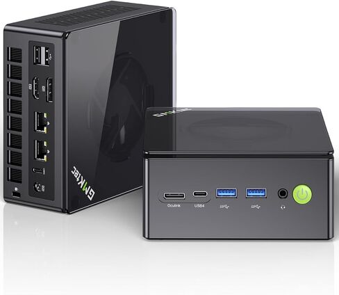 GMKtec M5 Ultra Gaming Mini PC Ryzen 7 7730U (Upgraded 7430U/ 5825U), 32GB RAM 512GB SSD Dual NIC LAN 2.5GbE Desktop Computers, Triple 4K Display, WiFi 6E, USB-C, BT 5.2, DP, HDMI 2.0 in Saudi Arabia
