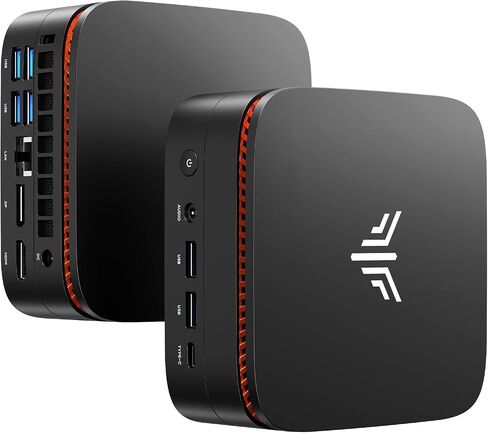 KAMRUI E3B Mini PC, AMD Ryzen 5 7530U, 16GB LPDDR4X, 512GB SSD | Up to 4.5GHz, Mini Gaming PC, Triple 4K display, USB-C, WiFi 6, Bluetooth 5.2, M.2 SSD, Compact Desktop Computer in Kuwait