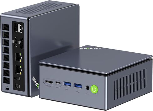 GMKtec M6 Ultra Gaming Mini PC Ryzen 7640HS 32GB RAM DDR5 1TB SSD | Desktop Mini Computers Office Home, Dual NIC LAN 2.5GbE, Triple 4K Display, WiFi 6, USB4, BT5.2, DP, HDMI 2.0 in Saudi Arabia