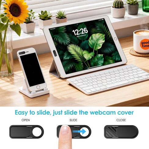 Webcam Cover Slide, Thin Camera Cover for Tesla Model Y/3, Car Cabin Camera Cover Slide for MacBook, iMac, Laptop, PC, iPad, Smartphone, iPhone 6/7/8 Plus, Laptop Camera Cover Protect Visual Privacy in Saudi Arabia