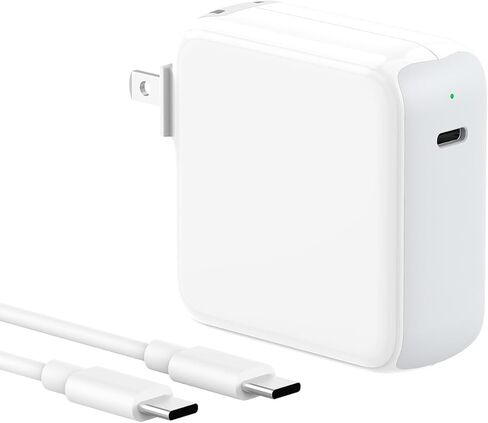 Charger for MacBook Air MacBook Pro 13 14 15 16 inch 2025 2024 2023 2022 2021 2020, M1 M2 M3 M4 Laptop 70W USB C Power Adapter, iPad, LED, 6.6FT USB-C Cable, Charging as Fast as Original Quality in Saudi Arabia