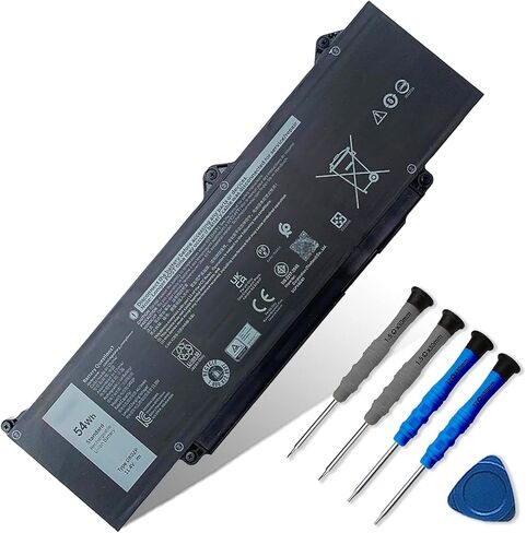 54Wh DR02P R73TC Laptop Battery Compatible with Dell Latitude 5550 5540 5450 5440 Precision 3590 3580 3480 3490 Series 2X1V9 02X1V9 803W6 0803W6 11.4V 4623mAh in Saudi Arabia
