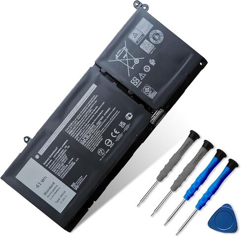54Wh DR02P R73TC Laptop Battery Compatible with Dell Latitude 5550 5540 5450 5440 Precision 3590 3580 3480 3490 Series 2X1V9 02X1V9 803W6 0803W6 11.4V 4623mAh in Saudi Arabia